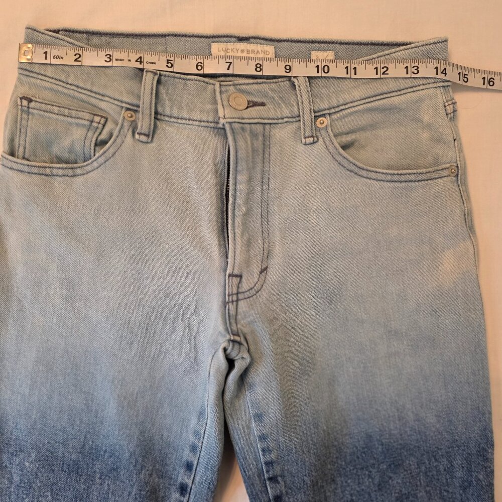 Lucky Brand Women's Mid Rise Crop Fade Denim Jeans, Size 2/26 - Picture 5 of 11